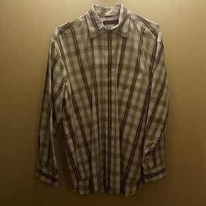 Nautica button up long sleeve shirt size large